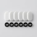 Pack de 6+6 filtres de rechange pour fontaine à eau chat Sensatine, six mois d'autonomie