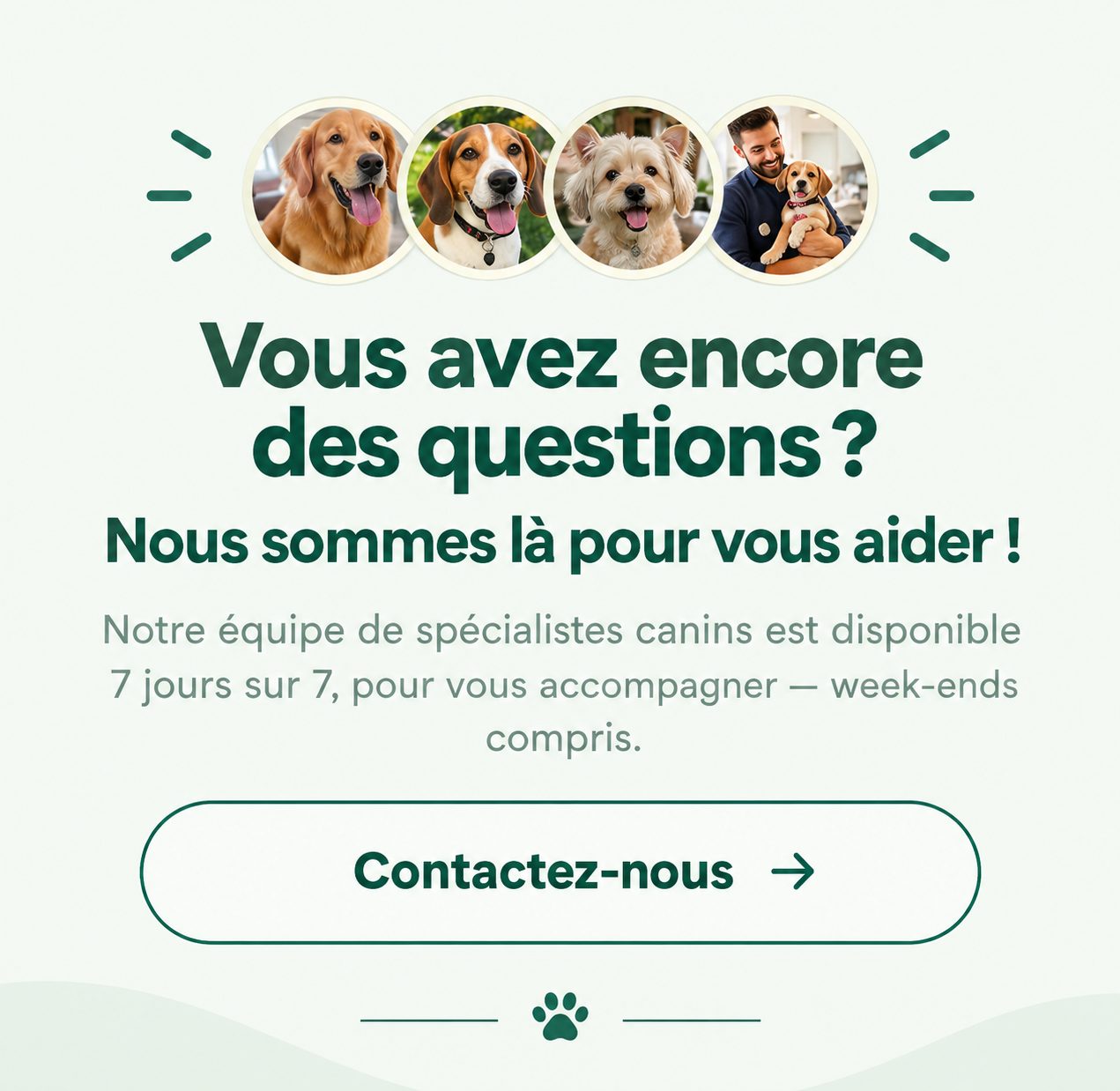 Vous avez encore des questions ?